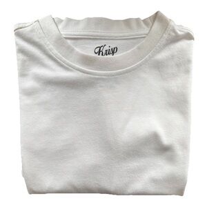 Men's New Krisp Tee With Zipper On Sides For Added Comfort. Sizes Small & Medium